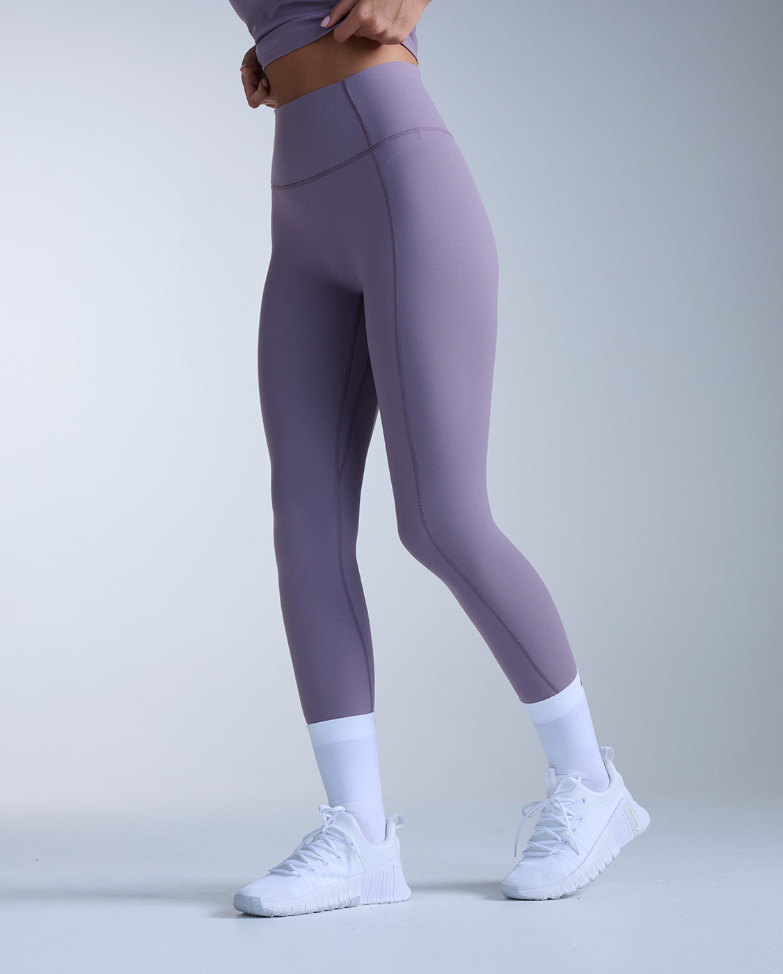 2xu-fluid-hi-rise-tights-damen-lila-lang-high-waist image 1