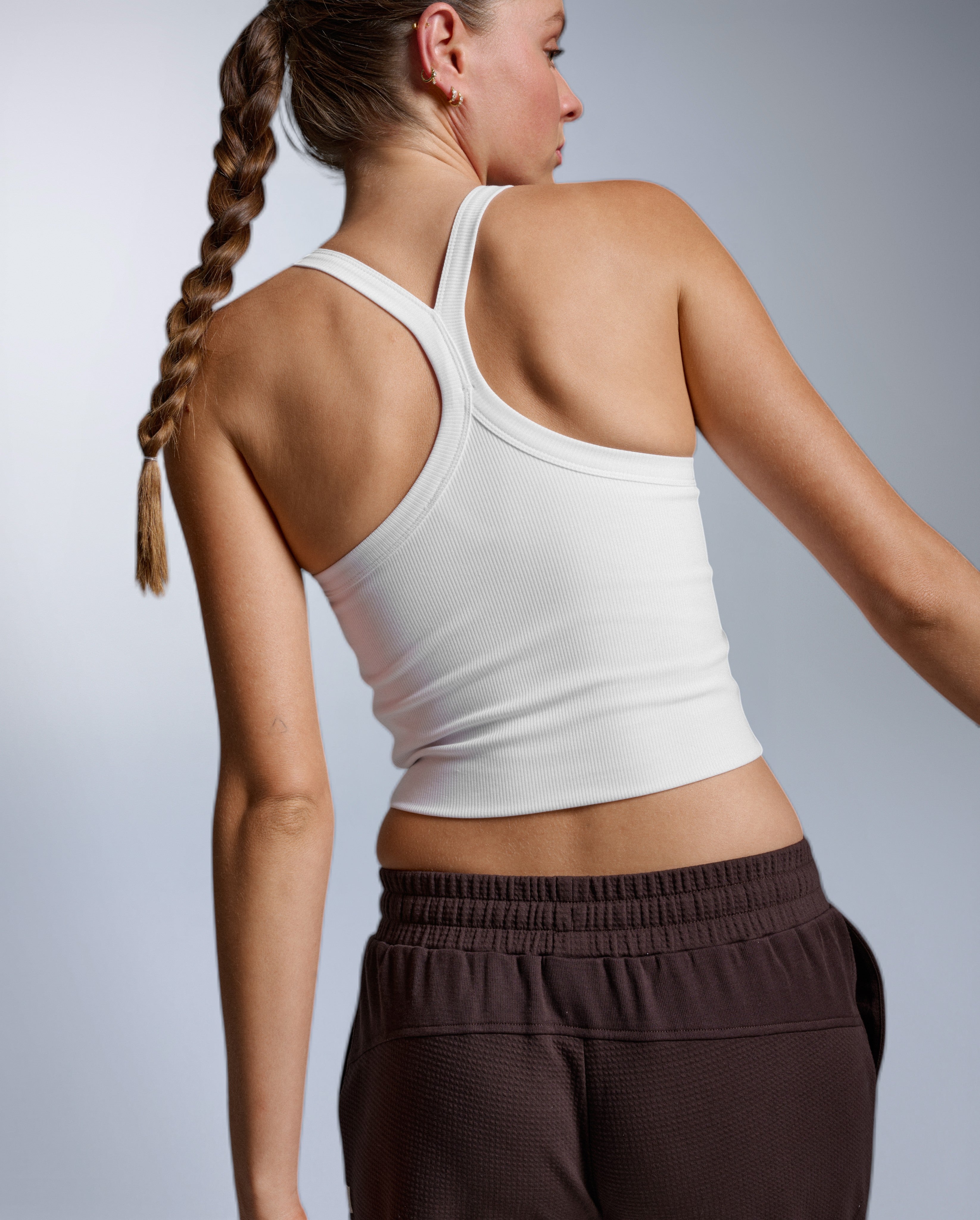 2xu-fluid-tencel-rib-crop-singlet-damen-wei image 2