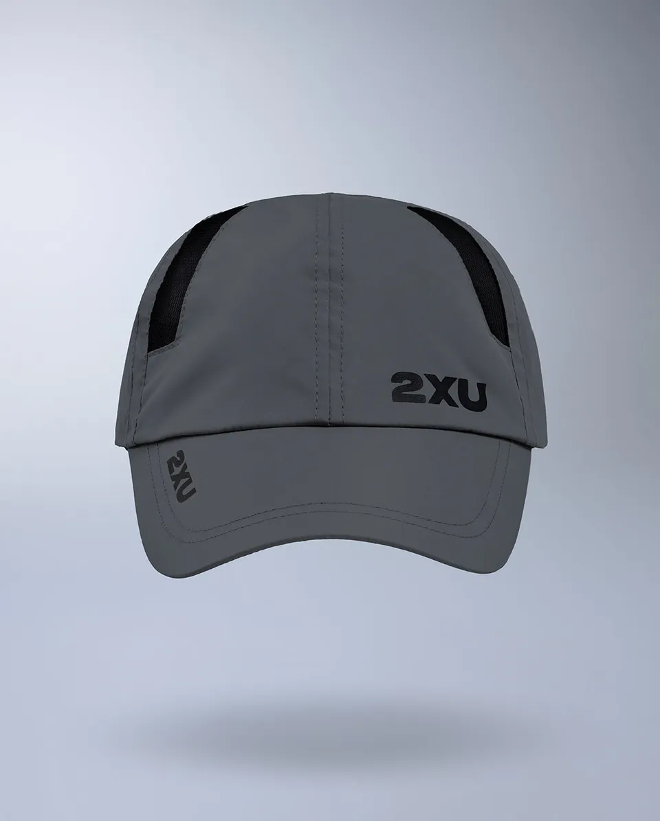 2xu-aero-run-cap-jupiter-black-unisex-verstellbar image 1