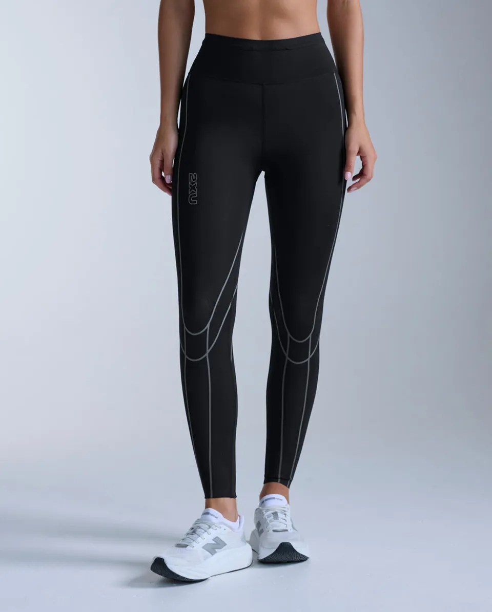 2xu-light-speed-kinesis-hi-rise-tights-damen-schwarz image 1