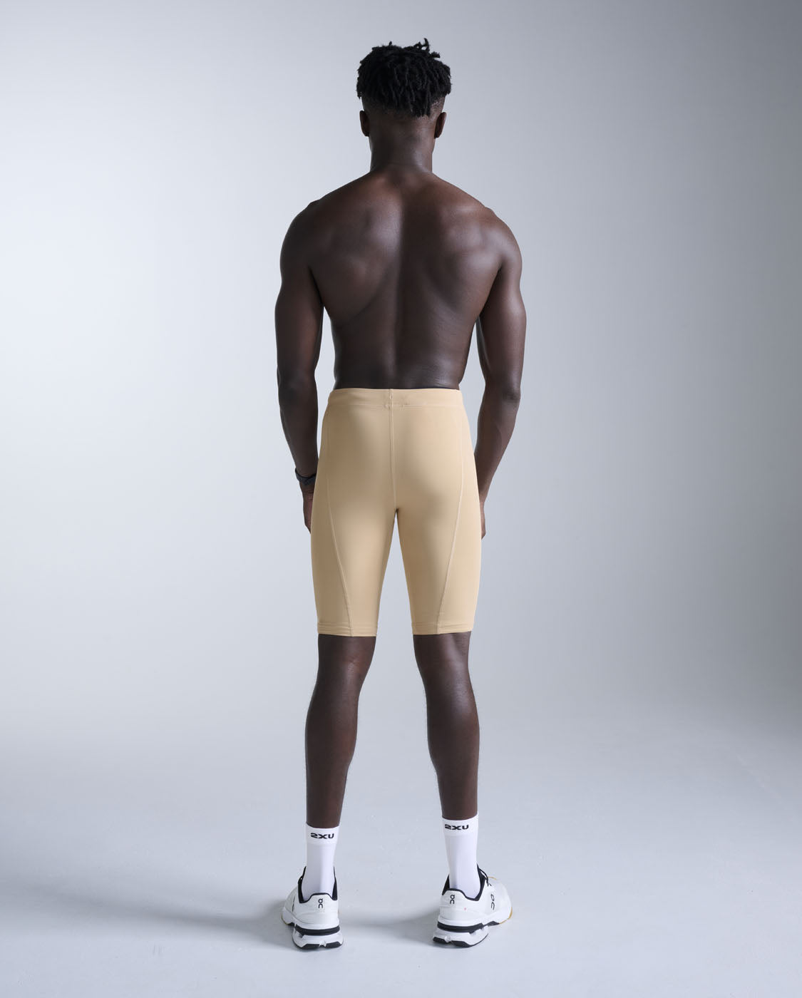 2xu-core-compression-short-herren-beige-pwx image 8