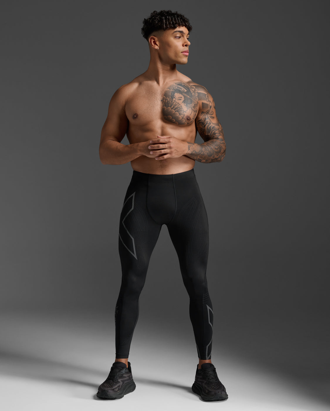 2xu-light-speed-compression-tights-herren-schwarz-mcs image 1