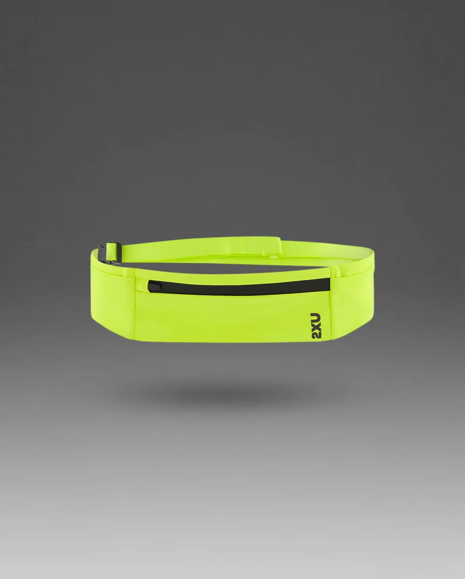 2xu-run-belt-unisex-laufg-rtel-volt-mit-tasche image 1