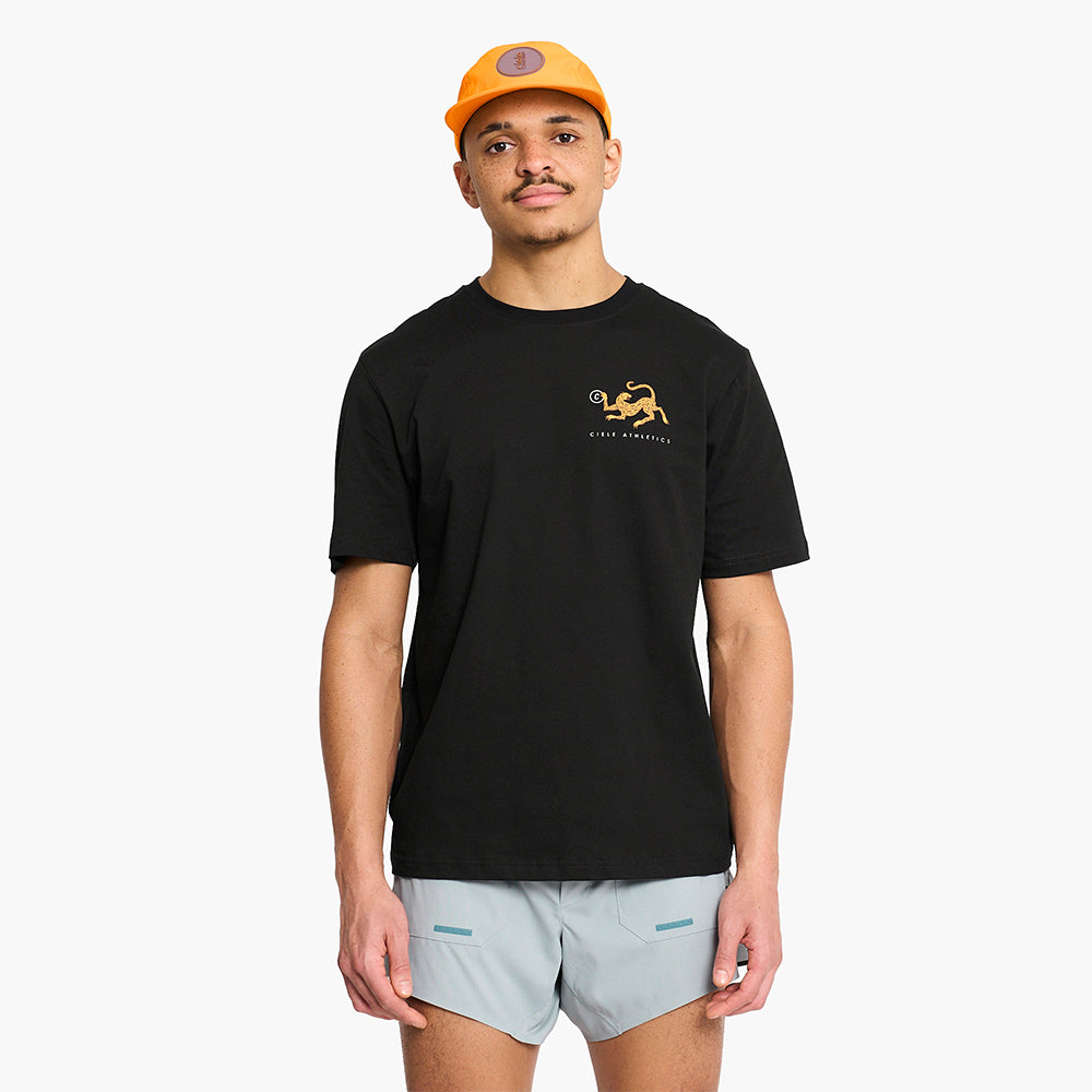 ciele-ortshirt-cheetah-laufshirt-black-unisex image 2