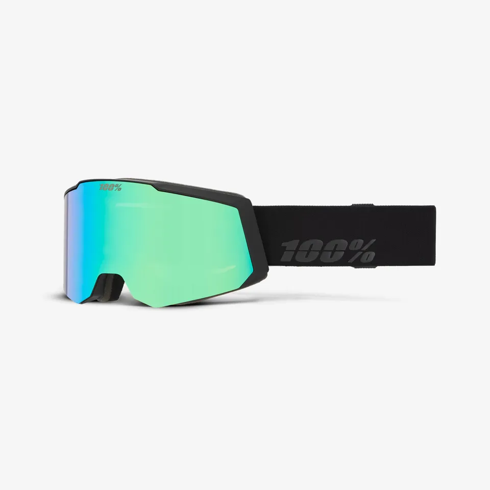 100-snowcraft-s-skibrille-black-green-hiper image 1