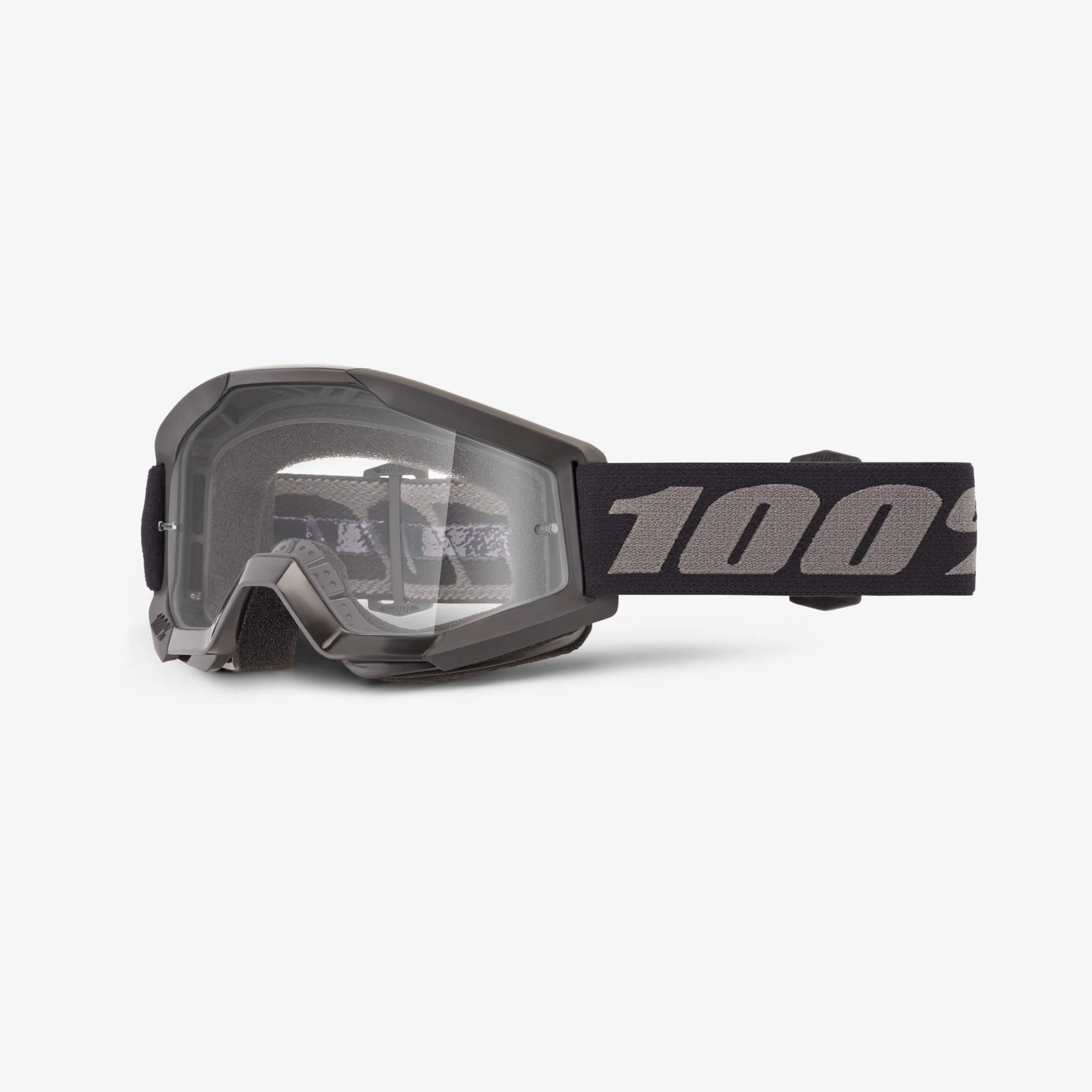 100-strata-mini-goggle-black-kinder-motocrossbrille image 1
