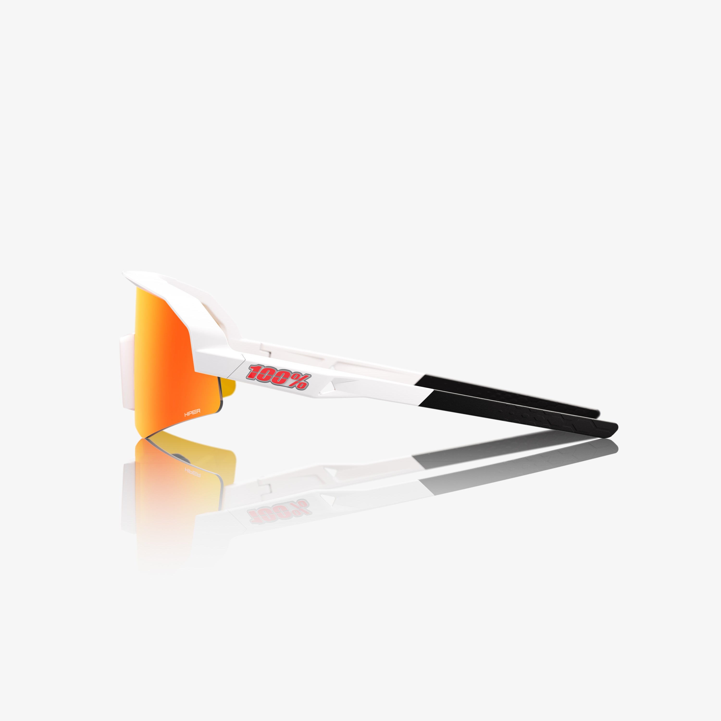 100-slendale-youth-matte-white-kinder-sonnenbrille-hiper-red image 3