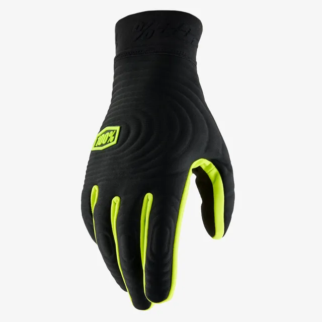 100-brisker-xtreme-handschuhe-schwarz-gelb-winter image 1