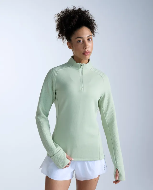 2xu-ignition-haptic-1-4-zip-langarm-damen-seafoam-warm image 1