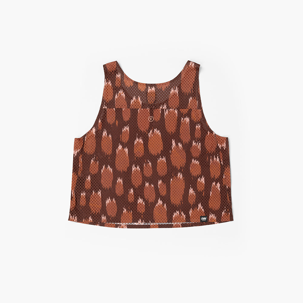 ciele-icnsinglet-cheetah-damen-lauftop-oak-m image 2