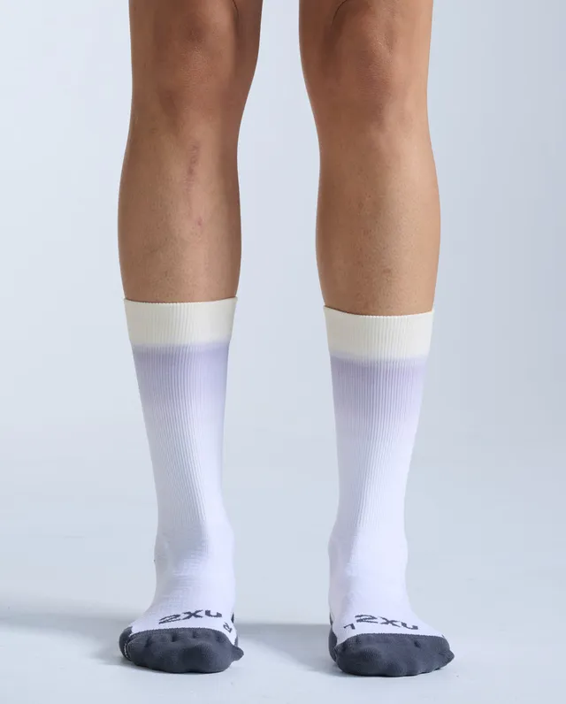 2xu-vectr-light-cushion-crew-socken-wei-kompression image 1