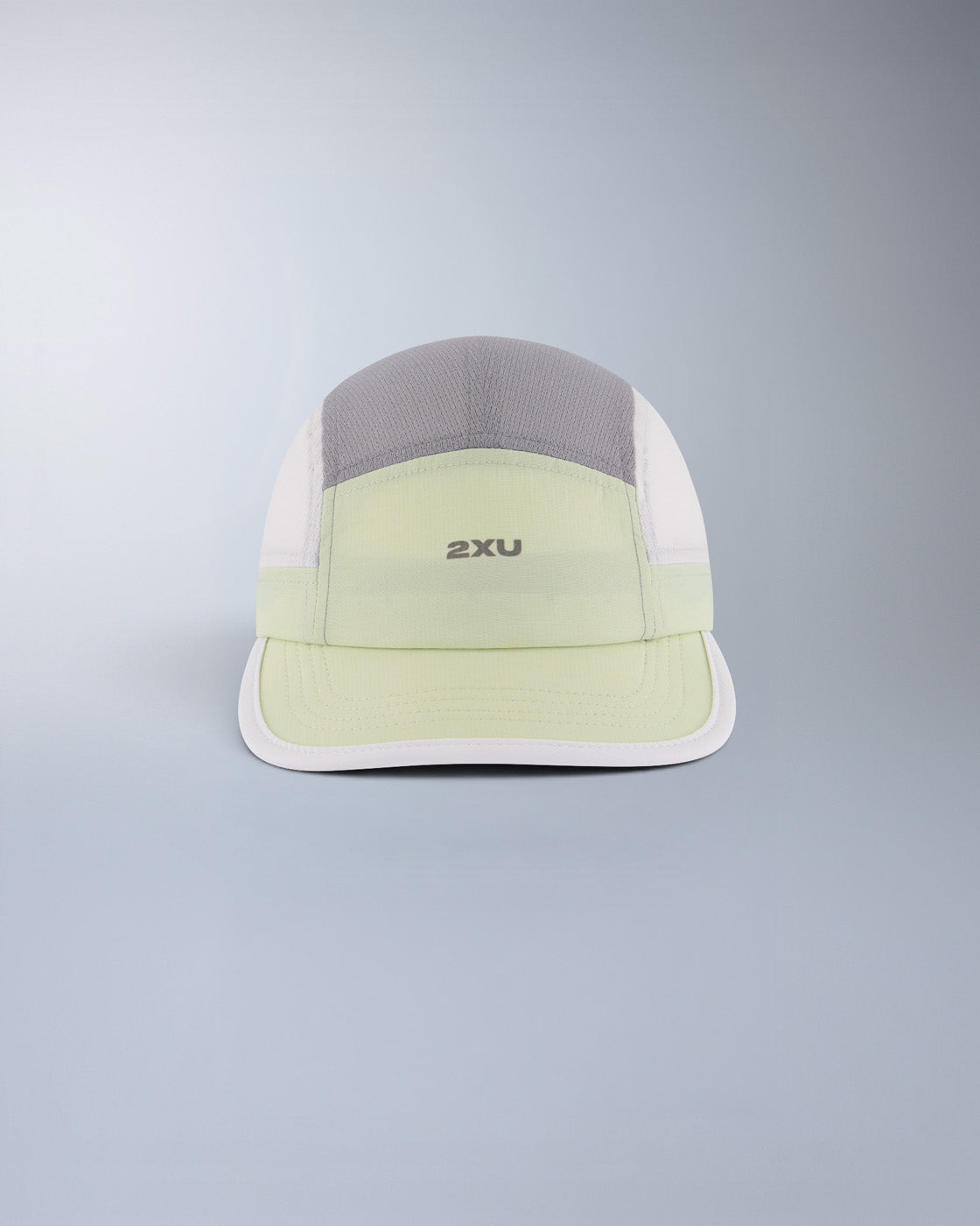 2xu-light-speed-small-cap-laufcap-seafoam-flach image 2