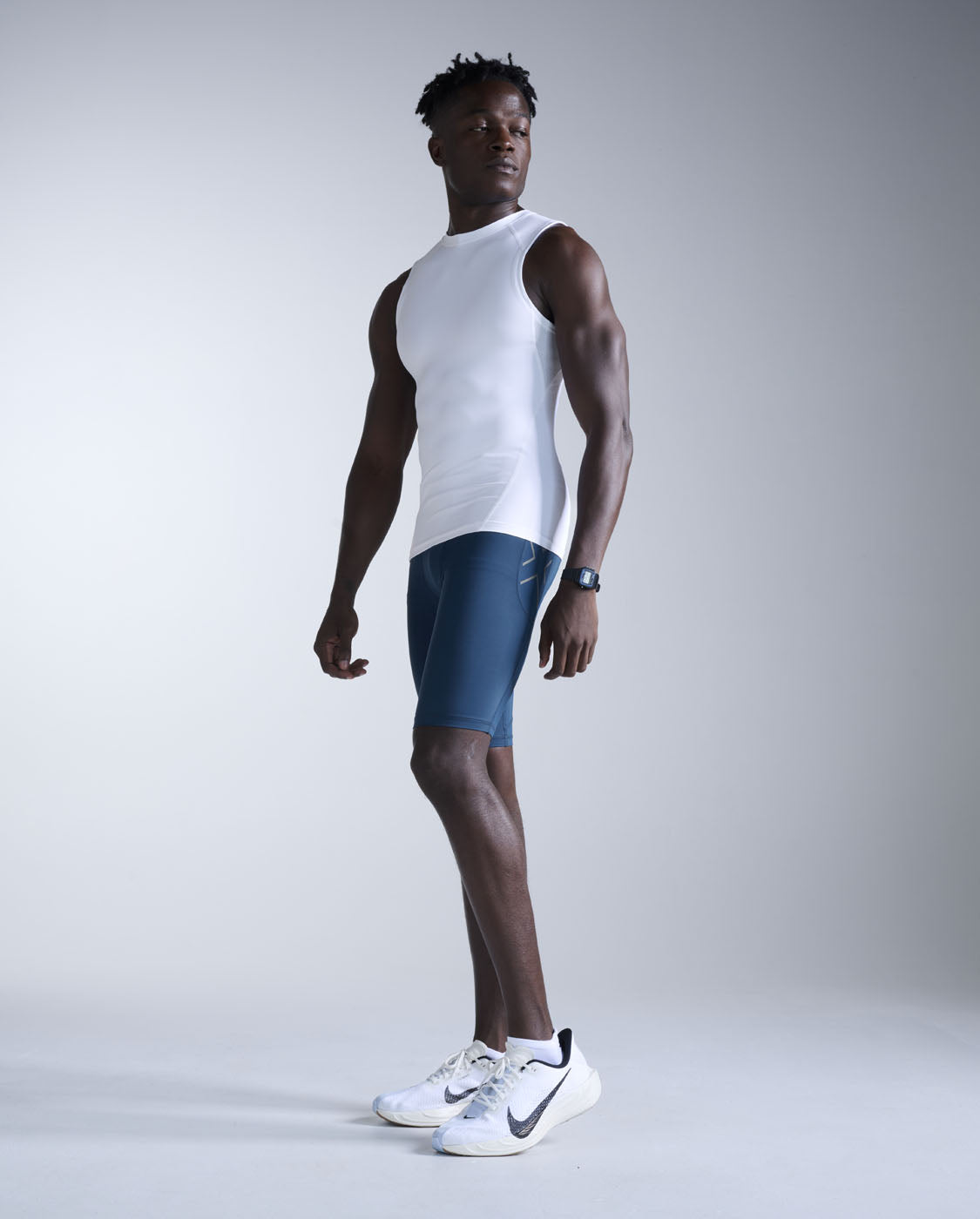 2xu-core-compression-sleeveless-tank-white-herren image 6