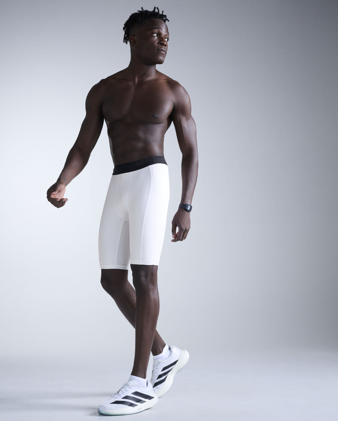 2xu-core-base-layer-compression-shorts-white-herren image 7