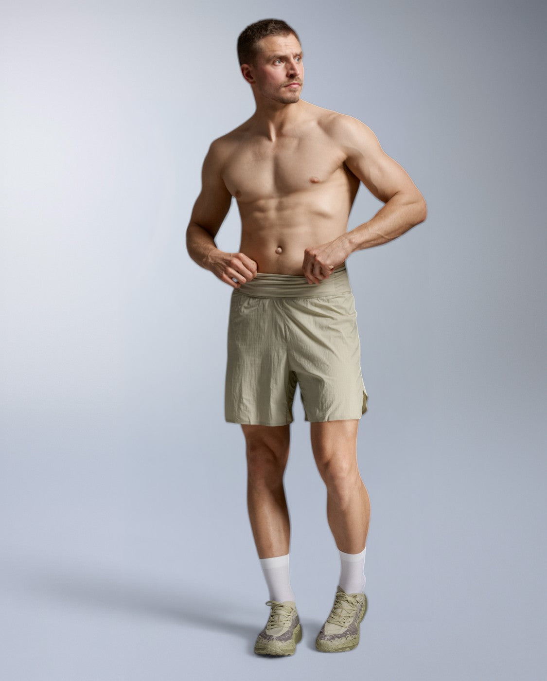 2xu-aero-trail-2-in-1-5-inch-laufshorts-herren-beige image 7