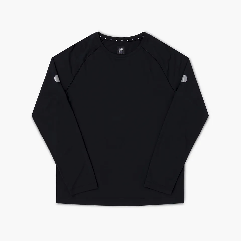 ciele-dly-longsleeve-laufshirt-herren-niterite-schwarz image 1