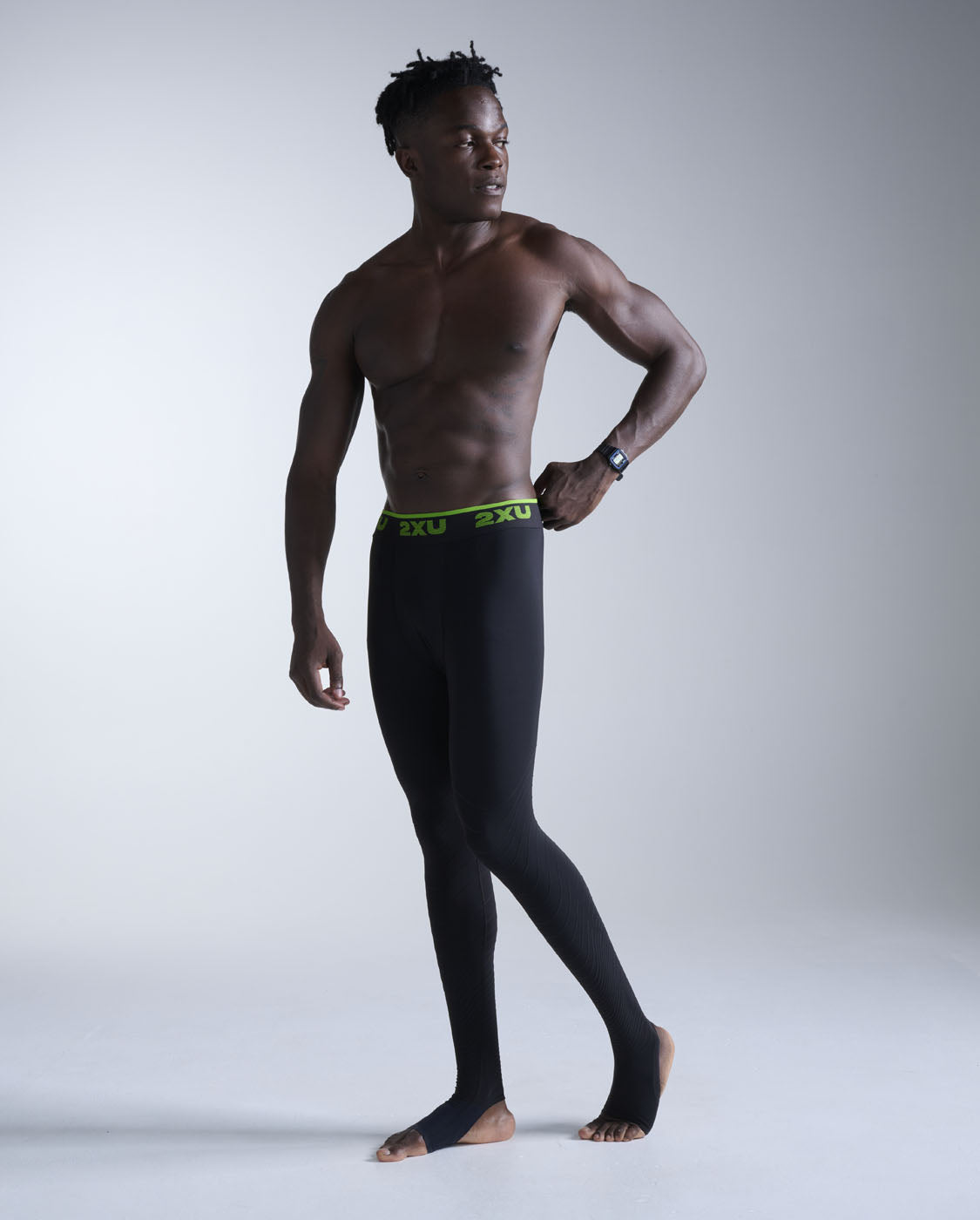 2xu-recovery-power-compression-tights-black-herren image 5