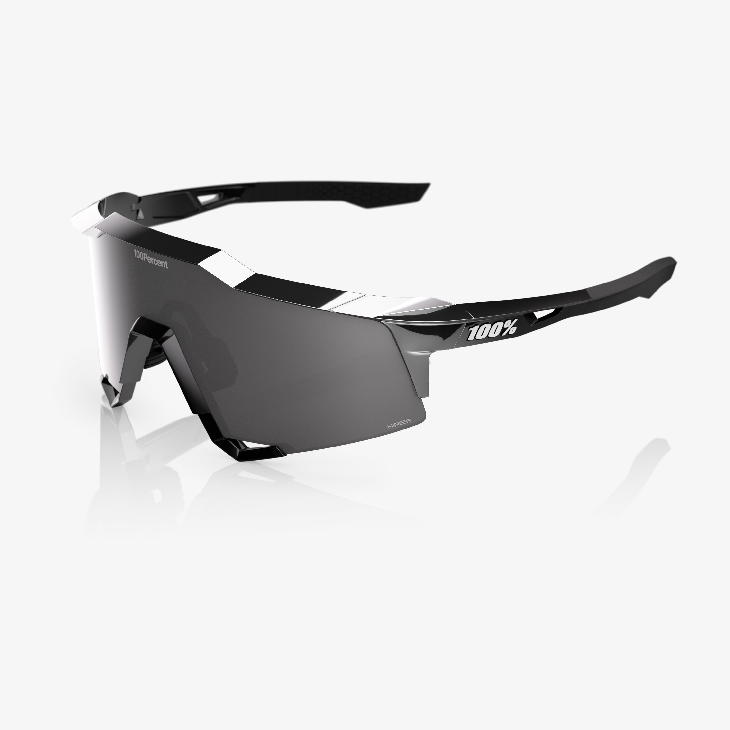 100-speedcraft-soto-1-sonnenbrille-polished-black-hiper-mercury image 1