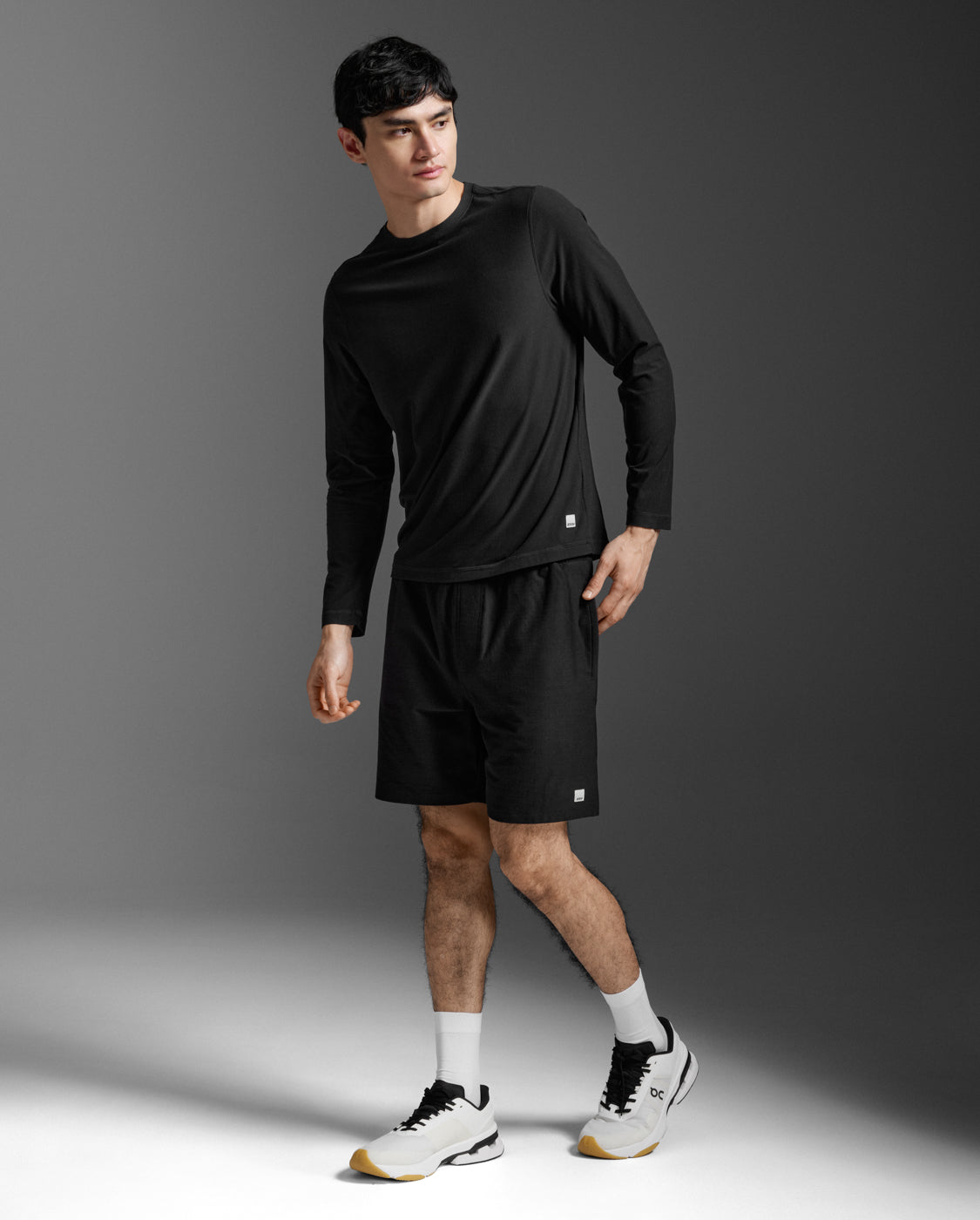 2xu-signature-long-sleeve-langarmshirt-herren-black-black image 6