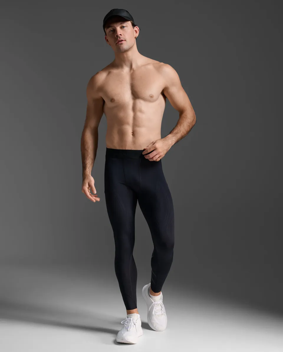2xu-force-compression-tights-lauftight-herren-schwarz-mcs image 1