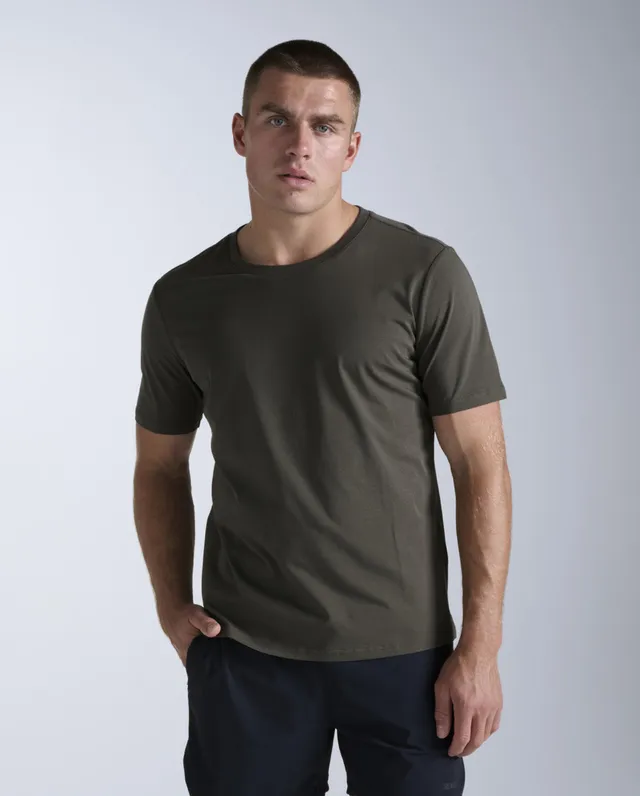 2xu-motion-cotton-flex-t-shirt-flint-herren image 1