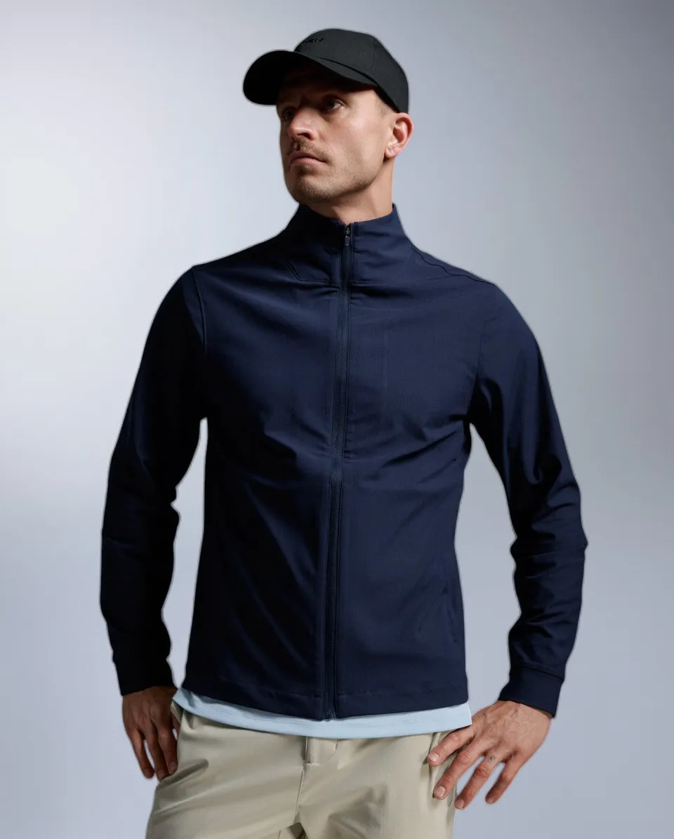 2xu-signature-hybrid-jacke-herren-midnight-stretch image 1