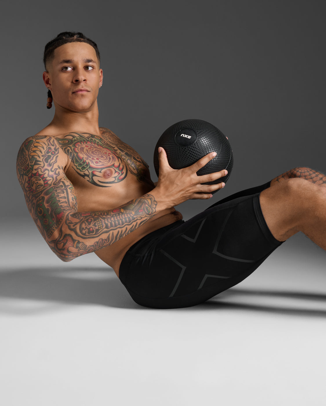 2xu-core-compression-shorts-herren-kompressionsshorts-schwarz image 6