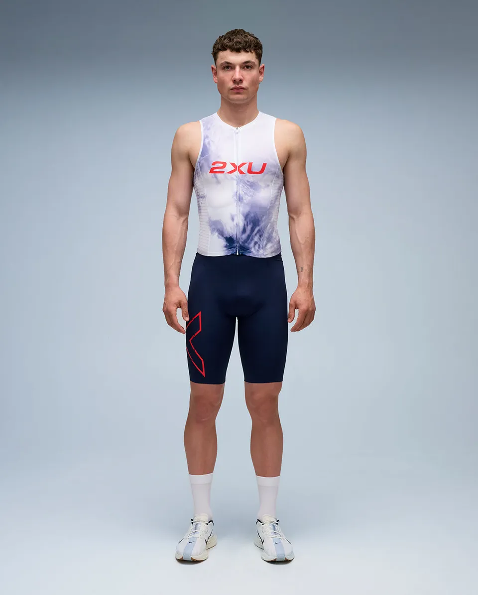 2xu-light-speed-react-trisuit-marble-acid-midnight image 1
