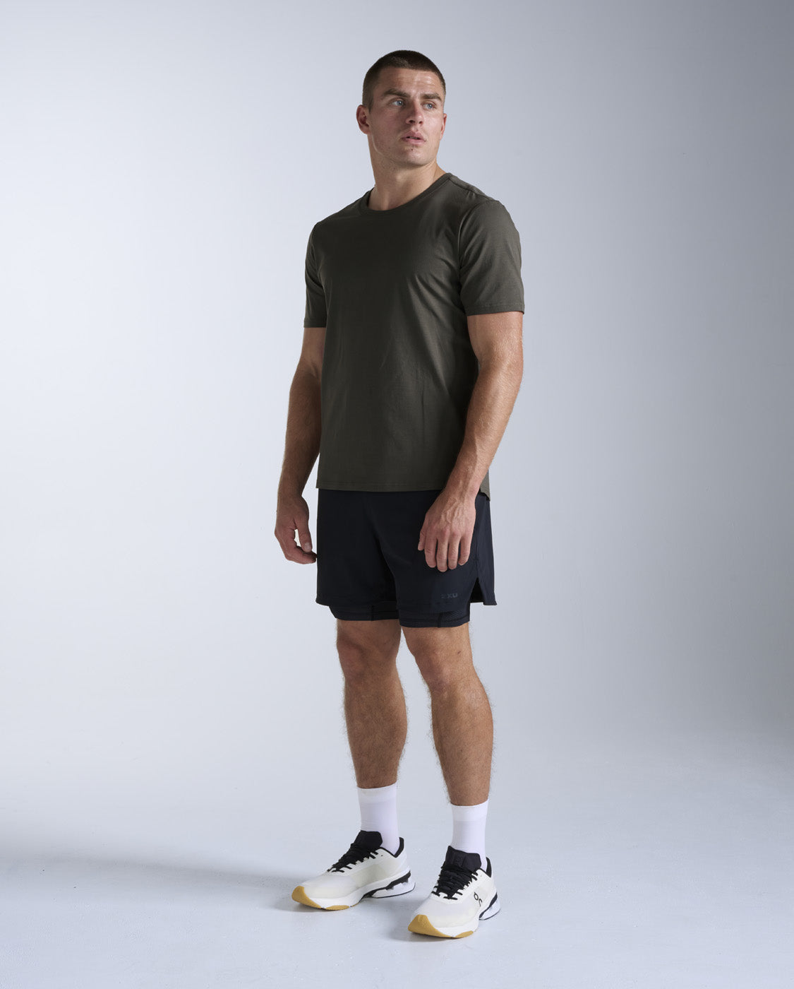 2xu-motion-cotton-flex-t-shirt-flint-herren image 7