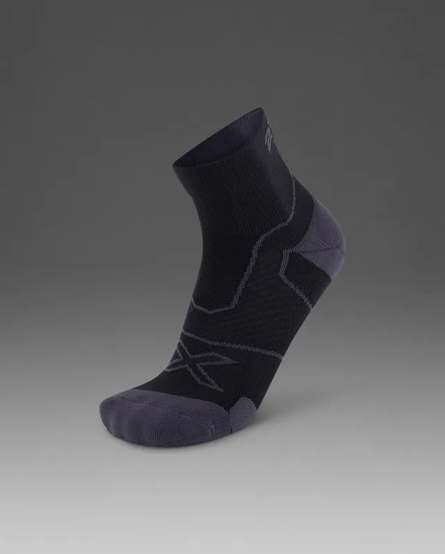 2xu-vectr-cushion-1-4-crew-kompressionssocken-schwarz image 1