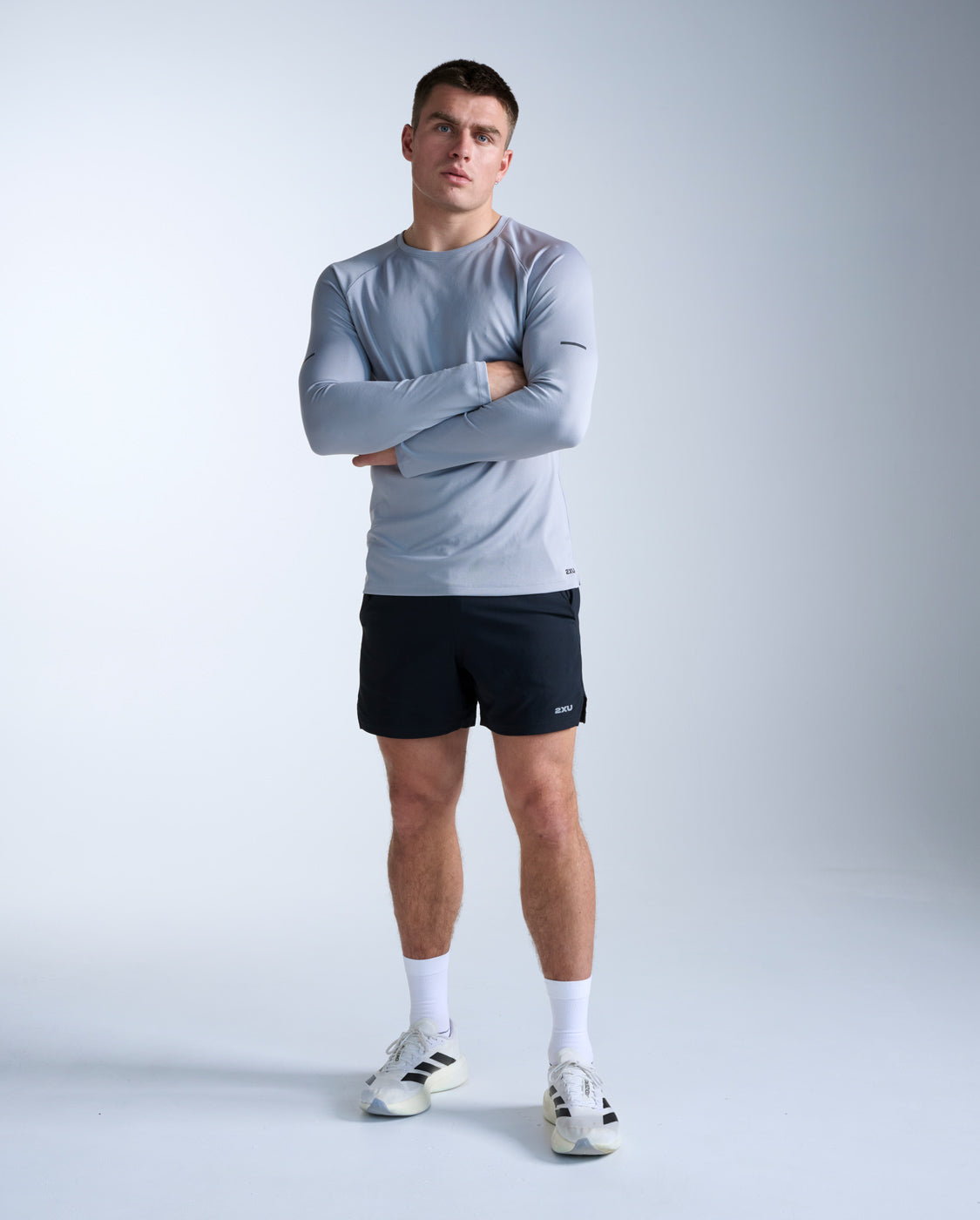 2xu-aero-long-sleeve-laufshirt-weathervane-herren image 6