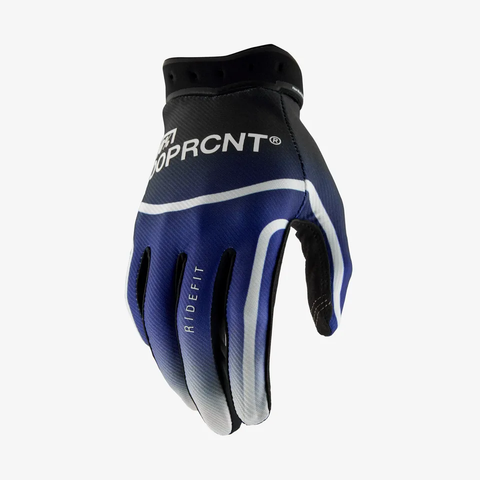 100-ridefit-fahrradhandschuhe-blau-clarino-langfinger image 1