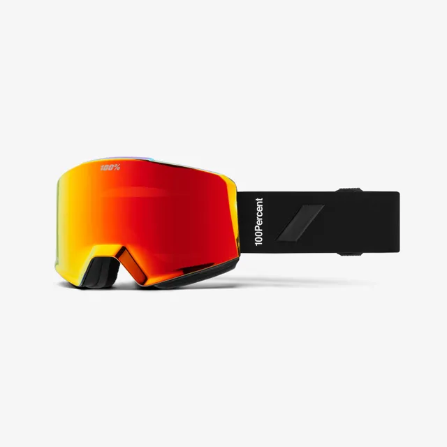 100-norg-hiper-skibrille-black-red image 1