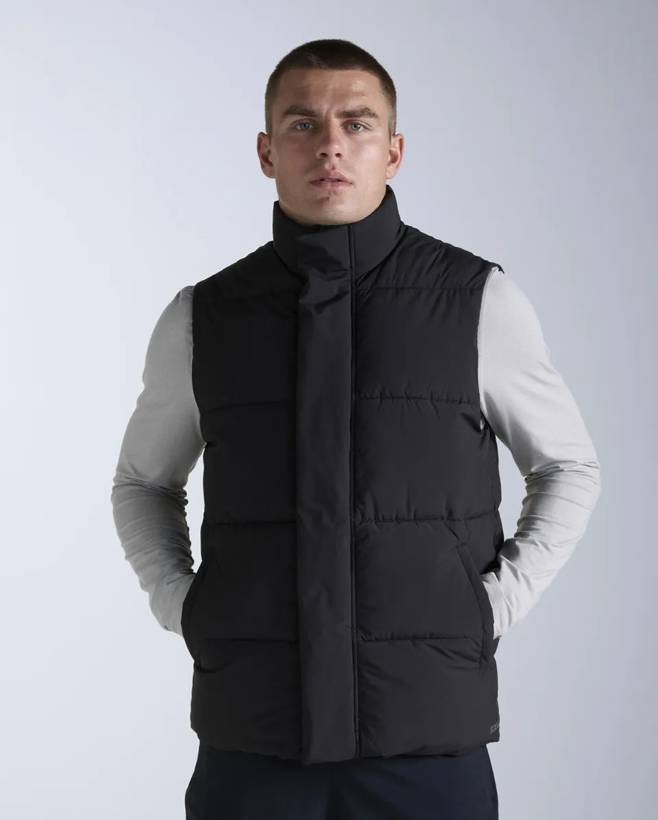 2xu-ignition-puffer-weste-herren-schwarz-wasserabweisend image 1