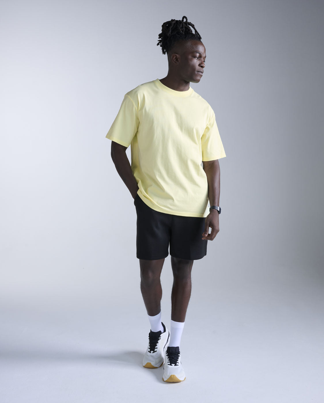 2xu-ez-oversized-organic-cotton-tee-t-shirt-lemon-ice-bio-baumwolle image 7