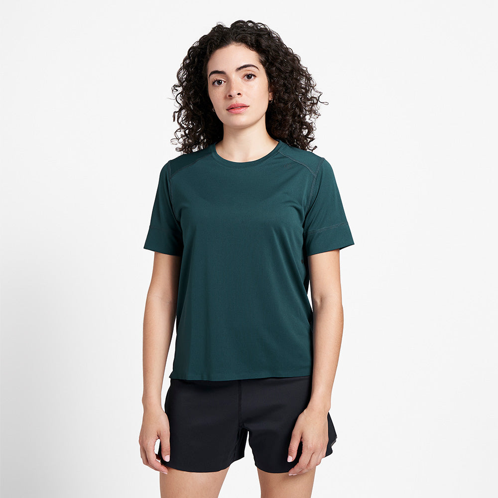 ciele-w-fsttshirt-steel-damen-laufshirt-mesh-atmungsaktiv image 2