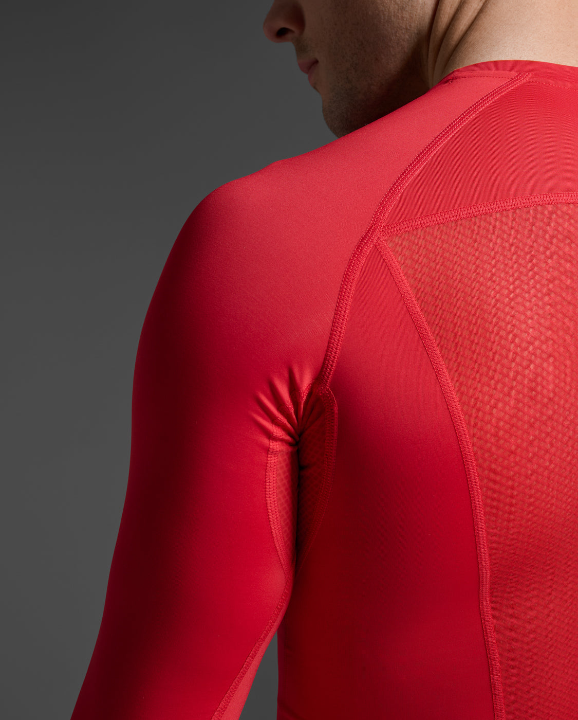 2xu-core-compression-long-sleeve-langarmshirt-herren-rot image 5