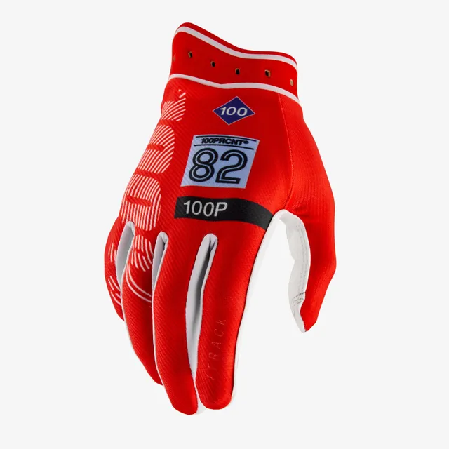 100-itrack-handschuhe-rot-wei-fahrradhandschuhe image 1