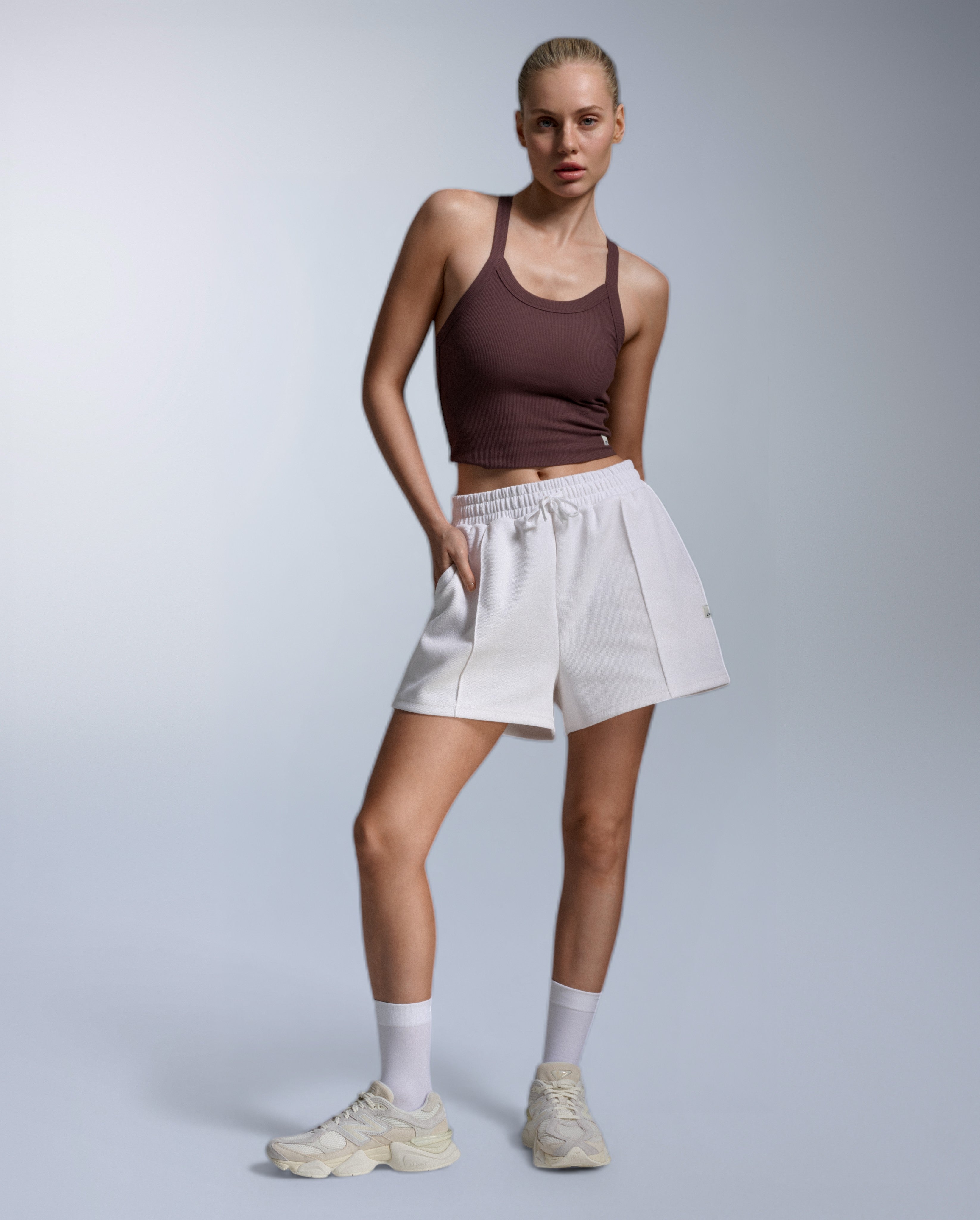 2xu-signature-ribflow-pique-shorts-wei-high-waist image 5