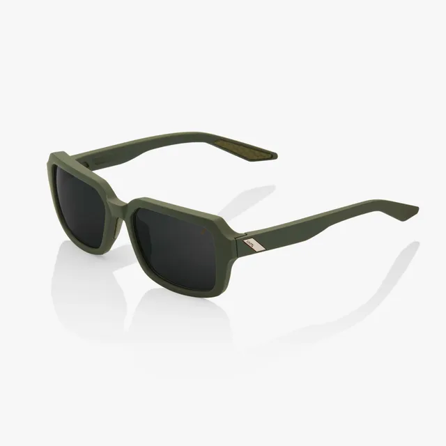 100-rideley-soft-tact-army-green-sportbrille-black-mirror image 1