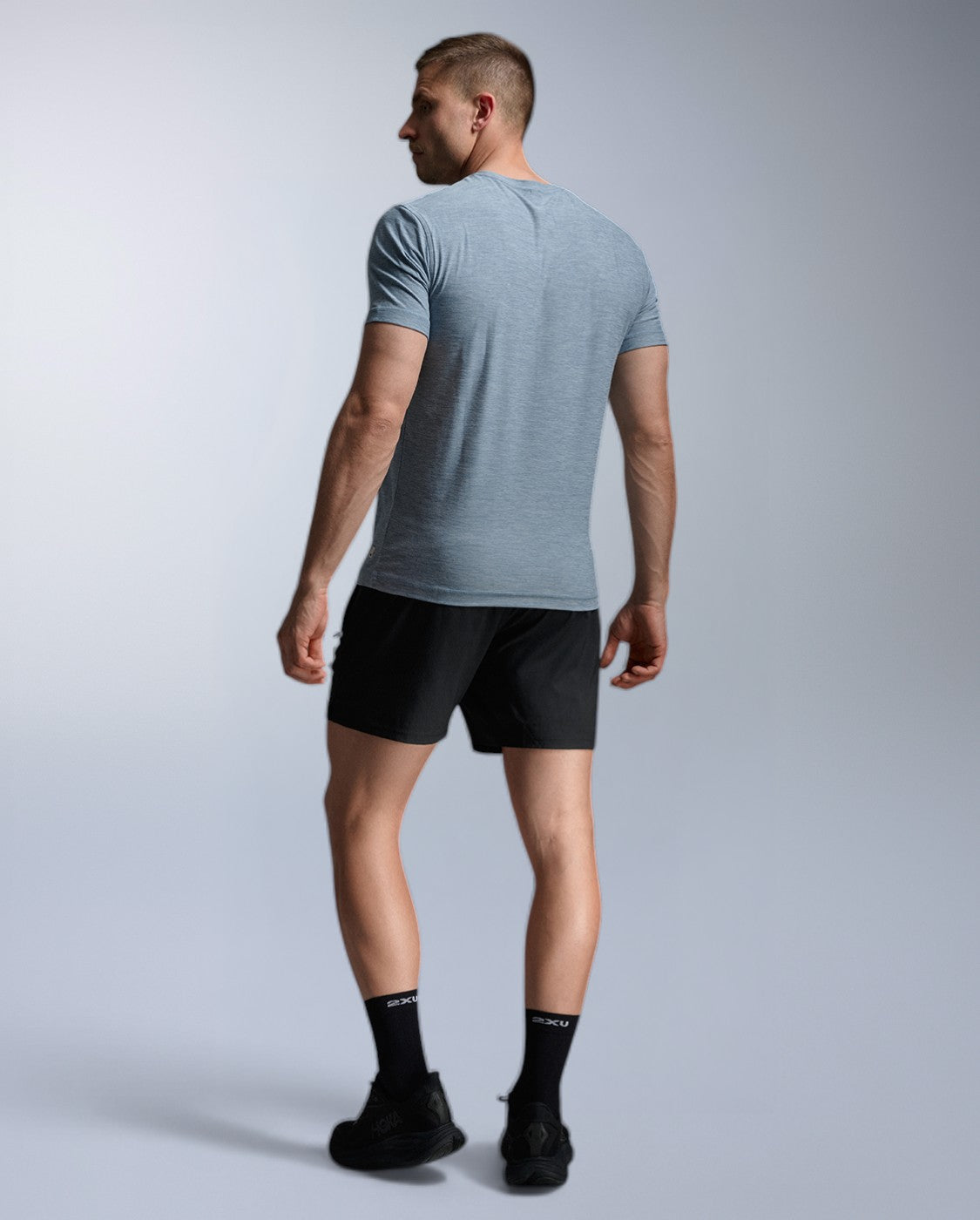 2xu-signature-tee-t-shirt-herren-blue-shade-regular image 3