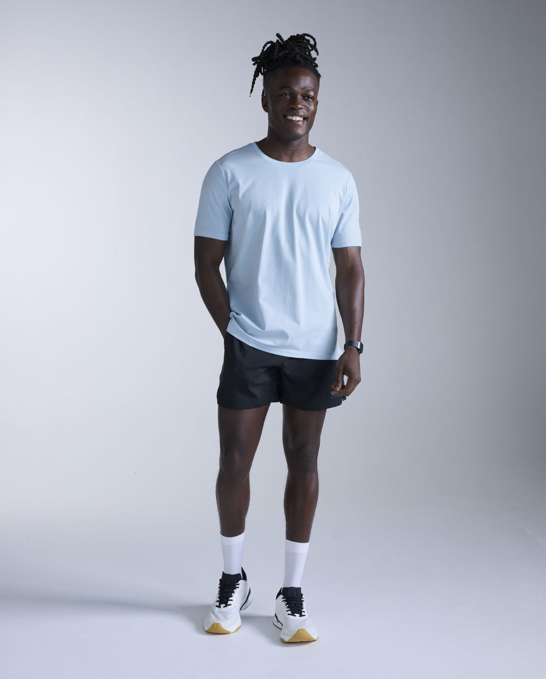 2xu-motion-cotton-flex-tee-herren-aqua-baumwolle image 4