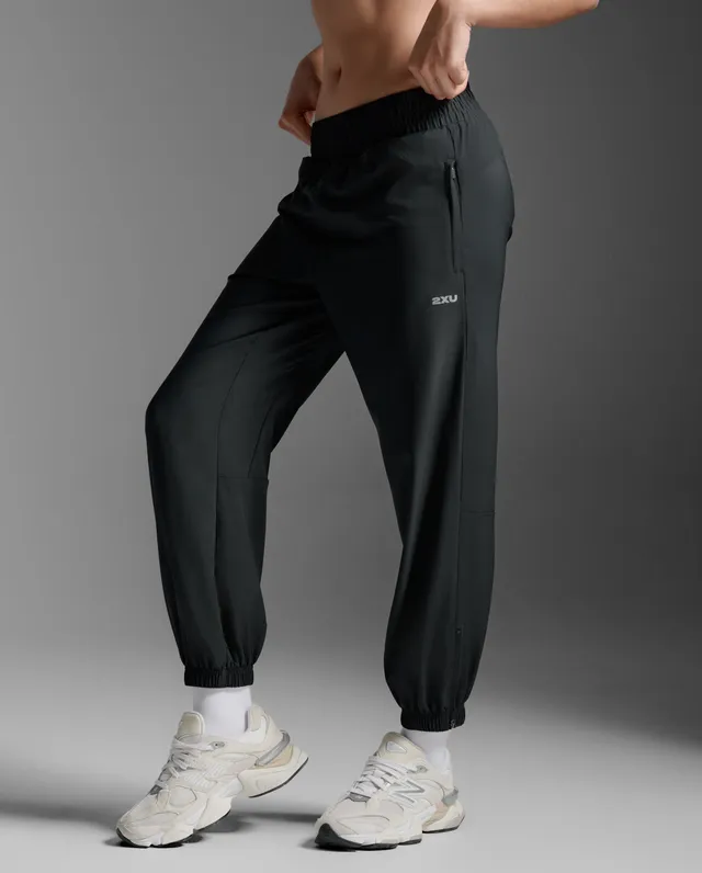 2xu-aero-woven-jogger-damen-schwarz-atmungsaktiv image 1