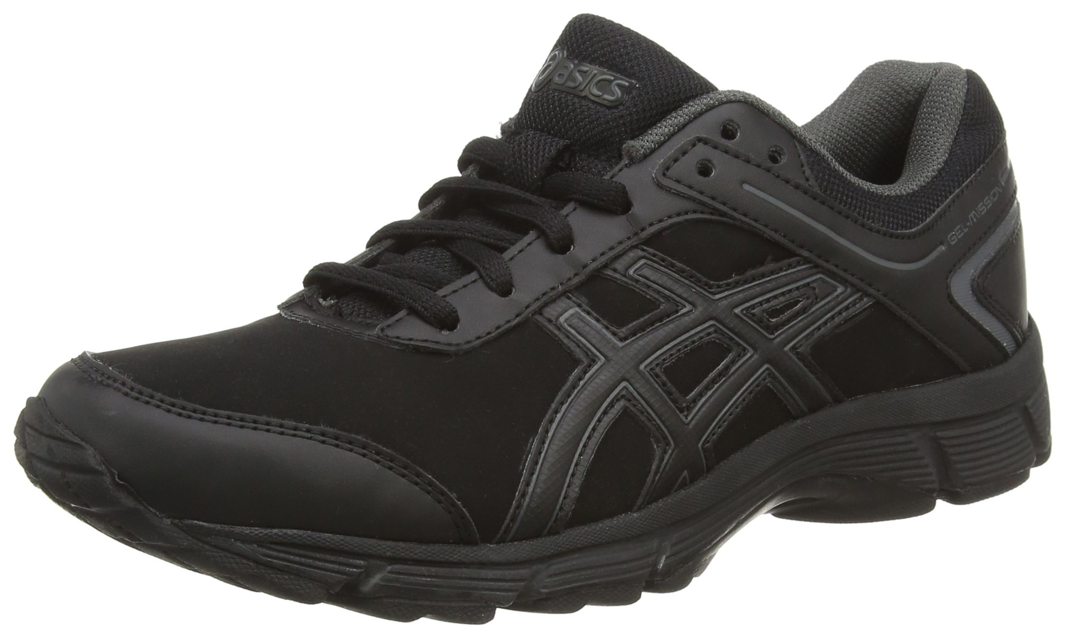 asics-gel-mission-herren-outdoor-schuhe-schwarz-gepolstert image 6
