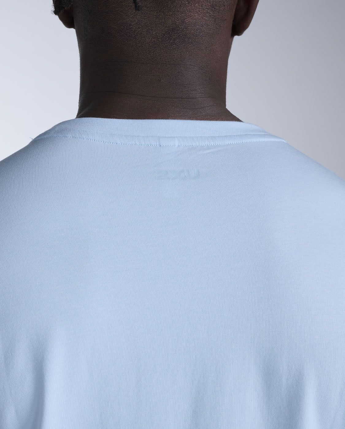 2xu-motion-cotton-flex-tee-herren-aqua-baumwolle image 3