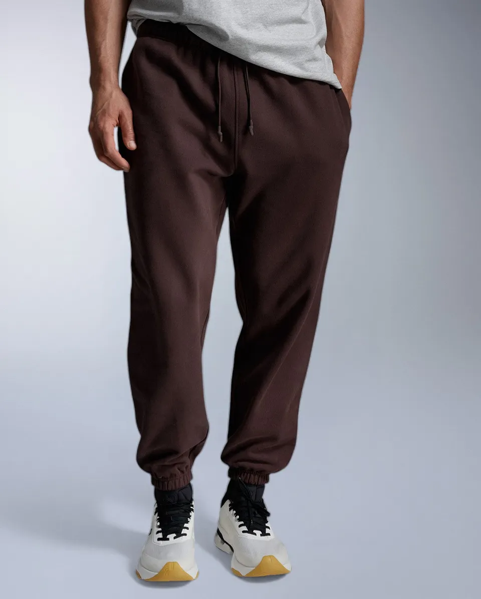 2xu-ez-oversized-organic-cotton-trackpants-jogginghose-herren-bark image 1