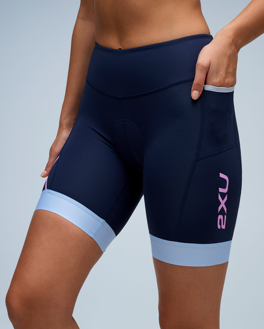 2xu-core-tri-6-inch-shorts-damen-midnight-triathlonhose image 2