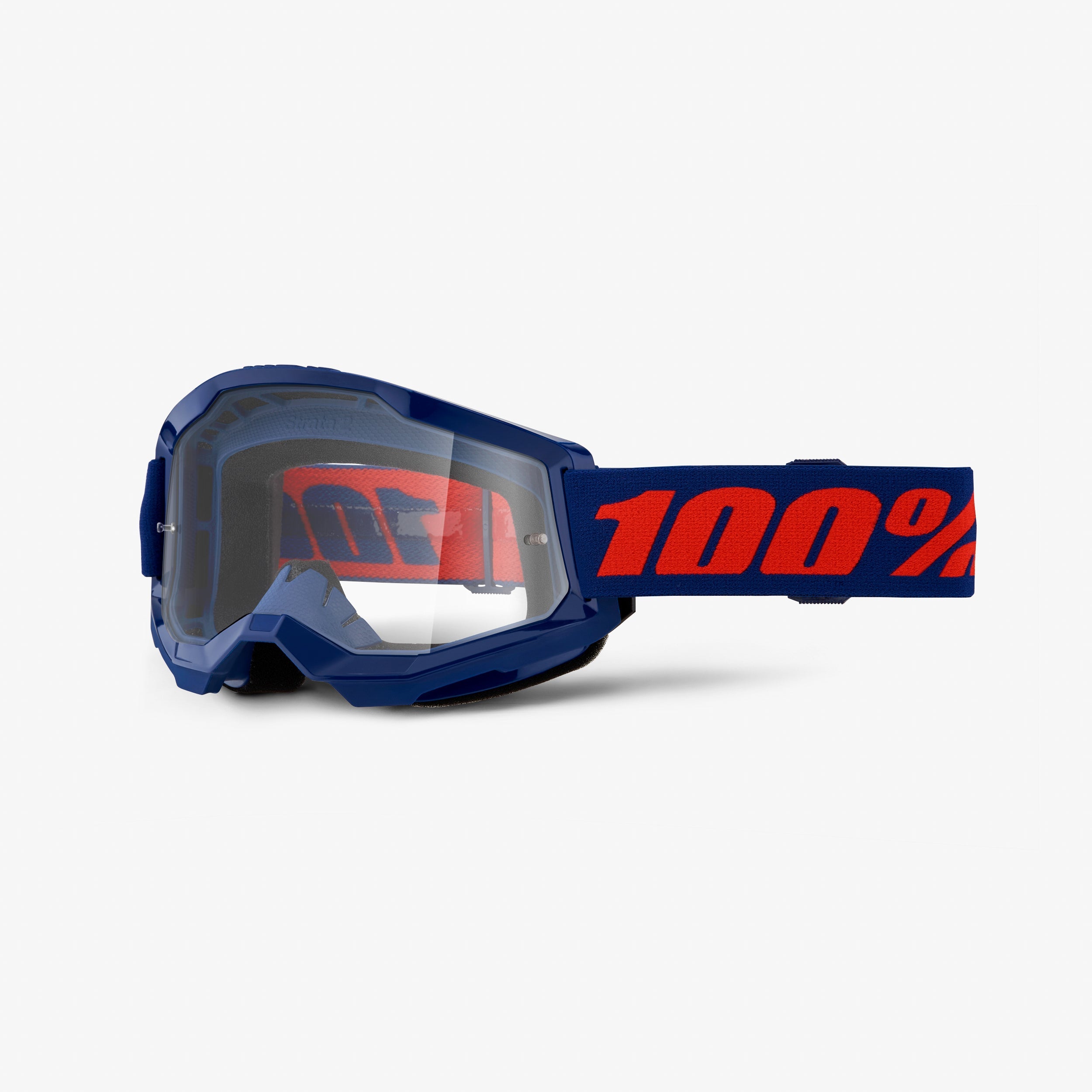 100-strata-2-goggle-navy-brille-clear-lens image 2