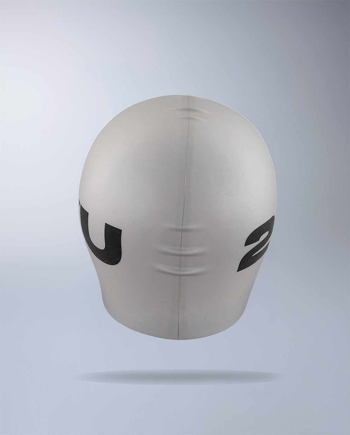 2xu-silicone-swim-cap-badekappe-unisex-silber image 3