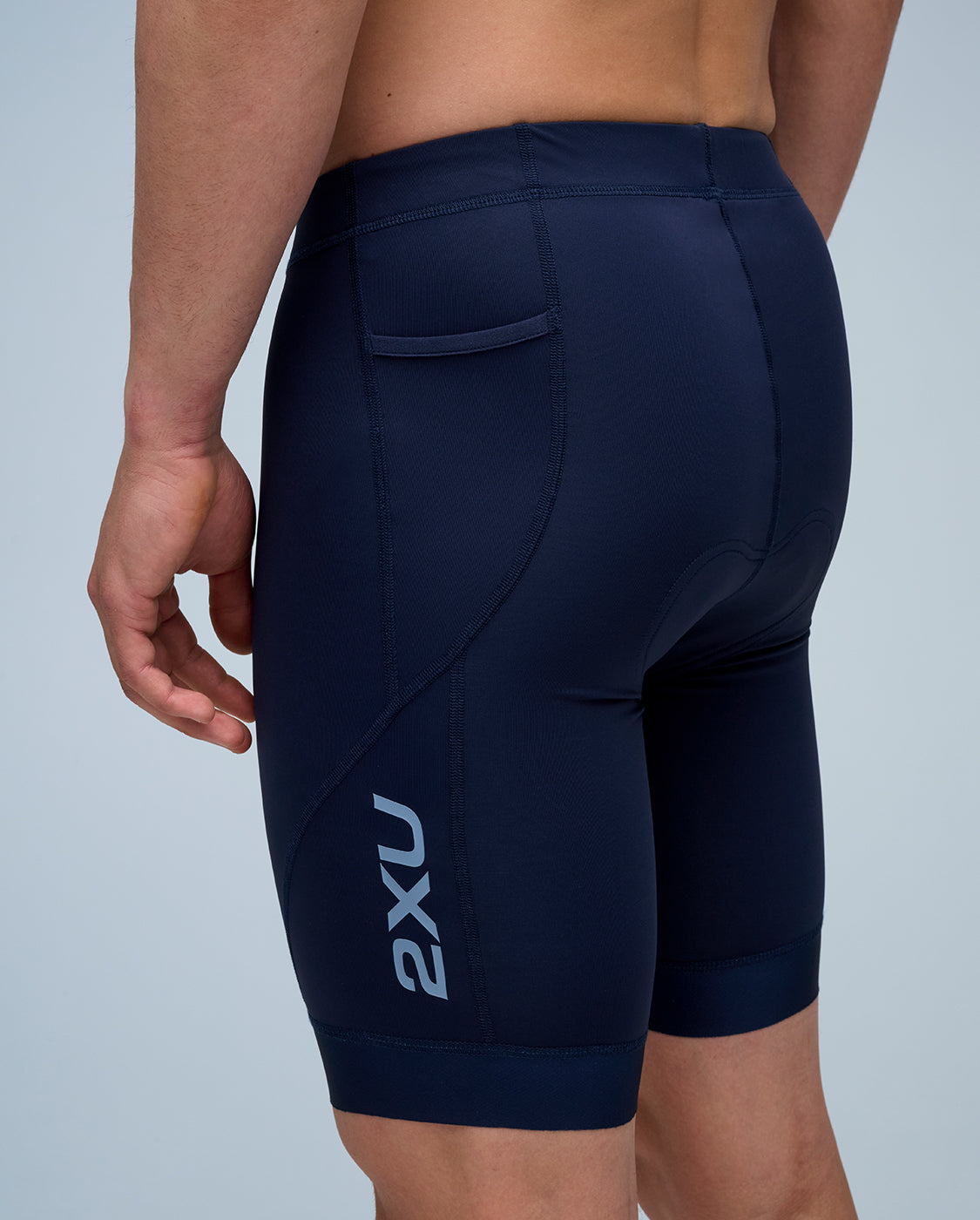 2xu-core-tri-8-inch-short-herren-midnight-kompression image 3
